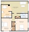 Two Bedroom One Bath